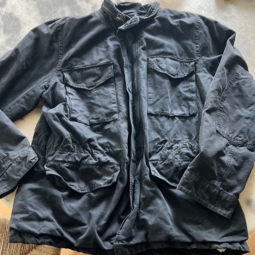 Gap navy Blue Field military Men’s Jacket XL